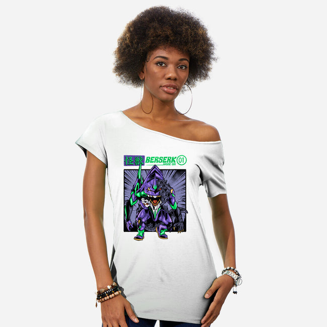 Berserk Combo-Womens-Off Shoulder-Tee-spoilerinc