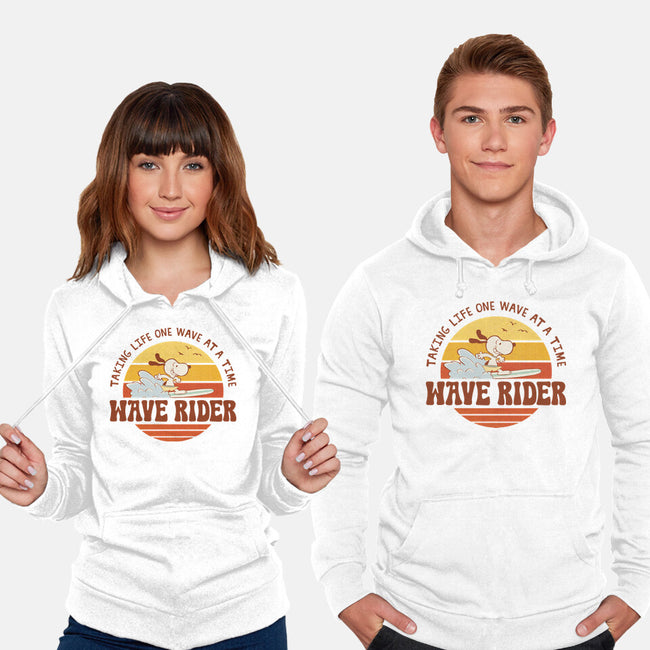 One Wave At A Time-Unisex-Pullover-Sweatshirt-LiRoVi