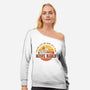 One Wave At A Time-Womens-Off Shoulder-Sweatshirt-LiRoVi