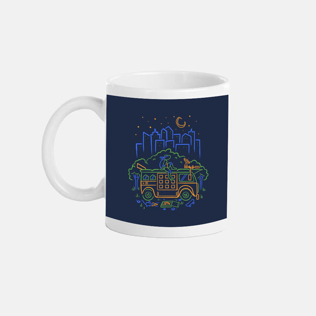 Blue Turtle Van Life-None-Mug-Drinkware-Aarons Art Room