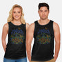 Blue Turtle Van Life-Unisex-Basic-Tank-Aarons Art Room