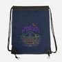 Purple Turtle Van Life-None-Drawstring-Bag-Aarons Art Room