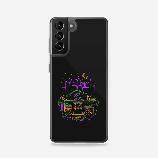 Purple Turtle Van Life-Samsung-Snap-Phone Case-Aarons Art Room