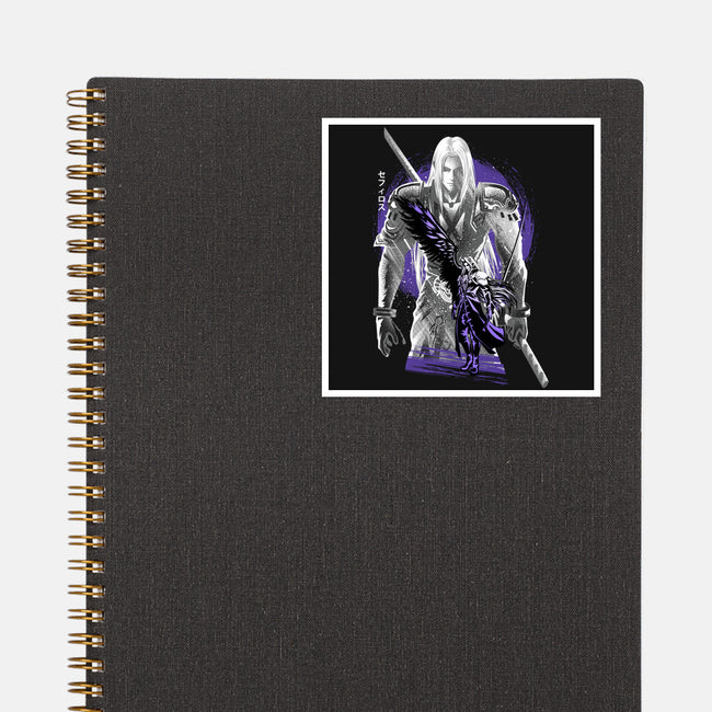 Angel Of Death Sephiroth-None-Glossy-Sticker-hypertwenty