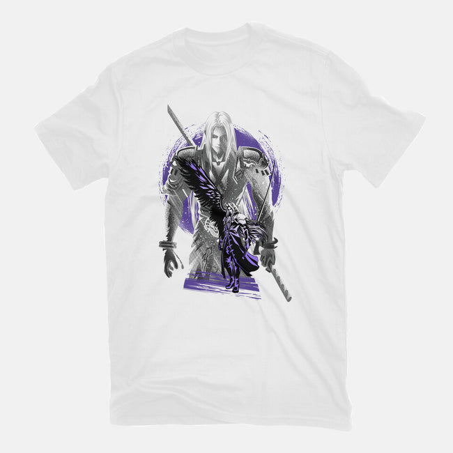 Angel Of Death Sephiroth-Womens-Fitted-Tee-hypertwenty