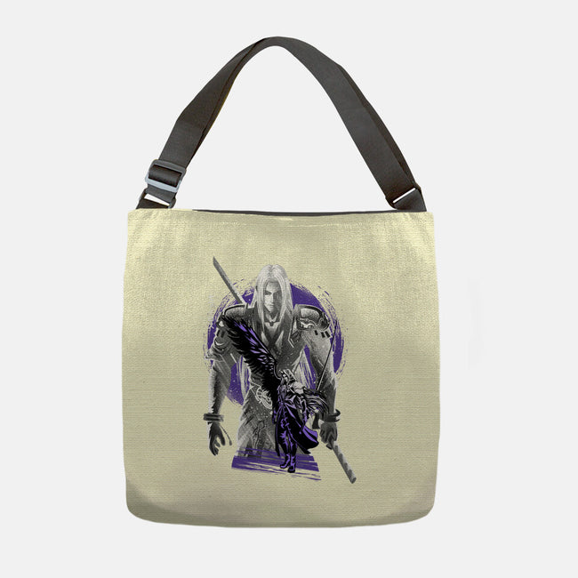 Angel Of Death Sephiroth-None-Adjustable Tote-Bag-hypertwenty