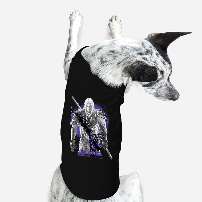 Angel Of Death Sephiroth-Dog-Basic-Pet Tank-hypertwenty