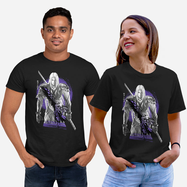 Angel Of Death Sephiroth-Unisex-Basic-Tee-hypertwenty