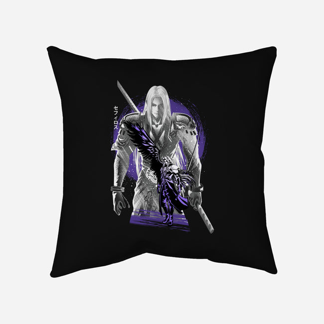 Angel Of Death Sephiroth-None-Non-Removable Cover w Insert-Throw Pillow-hypertwenty