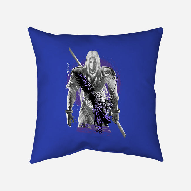 Angel Of Death Sephiroth-None-Removable Cover-Throw Pillow-hypertwenty