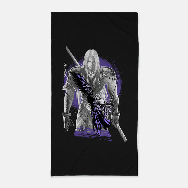 Angel Of Death Sephiroth-None-Beach-Towel-hypertwenty