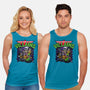 Trouble-Making Gotham Villains-Unisex-Basic-Tank-Artist Davee Bee