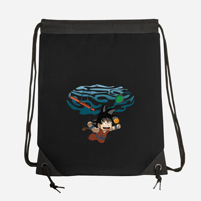 Nevermind Goku-None-Drawstring-Bag-Kladenko