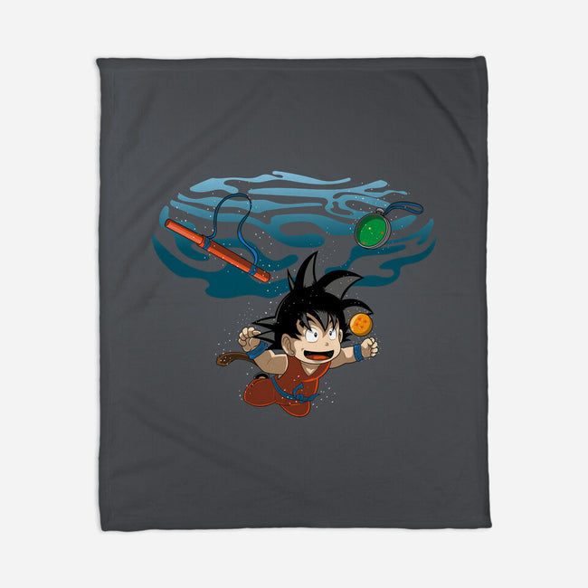 Nevermind Goku-None-Fleece-Blanket-Kladenko