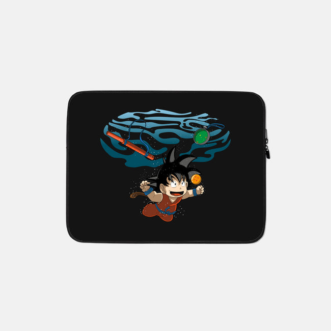 Nevermind Goku-None-Zippered-Laptop Sleeve-Kladenko