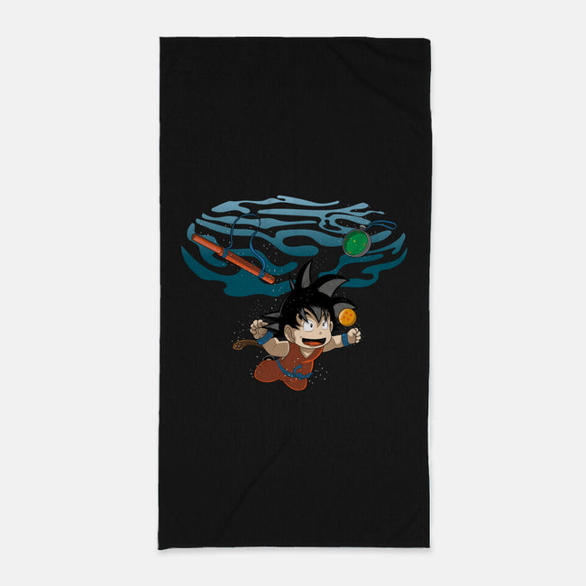 Nevermind Goku-None-Beach-Towel-Kladenko
