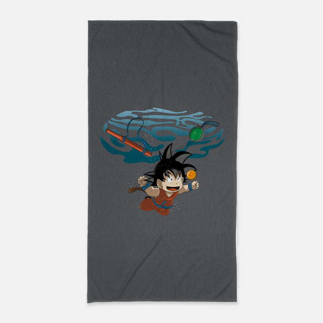 Nevermind Goku-None-Beach-Towel-Kladenko
