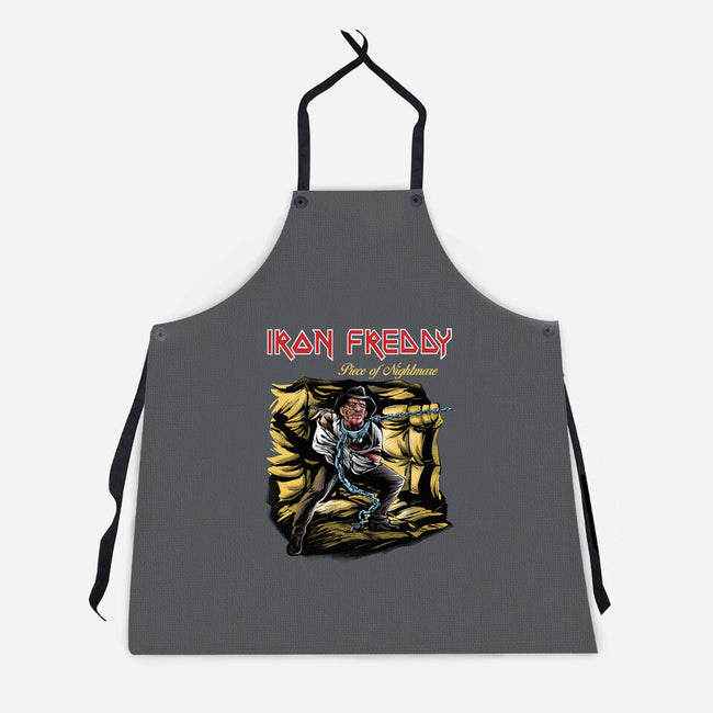 Iron Freddy-Unisex-Kitchen-Apron-zascanauta