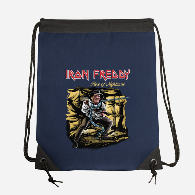 Iron Freddy-None-Drawstring-Bag-zascanauta