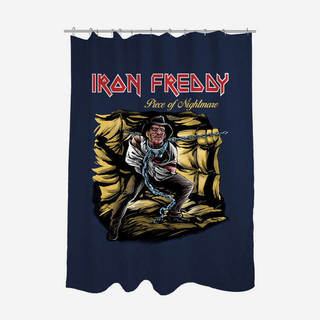 Iron Freddy-None-Polyester-Shower Curtain-zascanauta