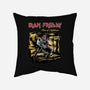 Iron Freddy-None-Non-Removable Cover w Insert-Throw Pillow-zascanauta