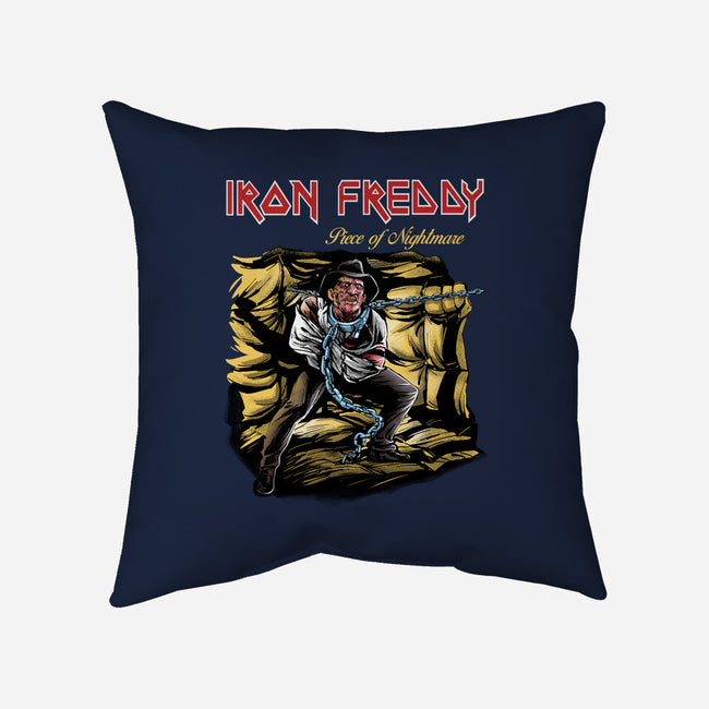 Iron Freddy-None-Removable Cover-Throw Pillow-zascanauta