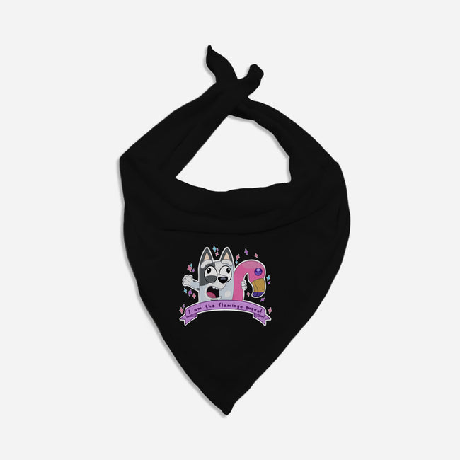 I Am The Flamingo Queen-Cat-Bandana-Pet Collar-Alexhefe