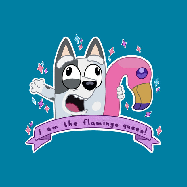 I Am The Flamingo Queen-Dog-Bandana-Pet Collar-Alexhefe