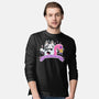 I Am The Flamingo Queen-Mens-Long Sleeved-Tee-Alexhefe