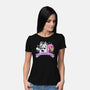 I Am The Flamingo Queen-Womens-Basic-Tee-Alexhefe