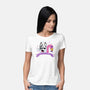 I Am The Flamingo Queen-Womens-Basic-Tee-Alexhefe