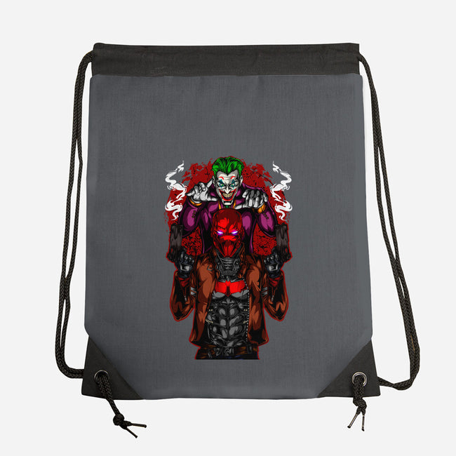 Hi My Great Friend-None-Drawstring-Bag-Conjura Geek