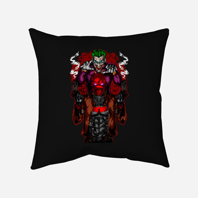 Hi My Great Friend-None-Removable Cover w Insert-Throw Pillow-Conjura Geek