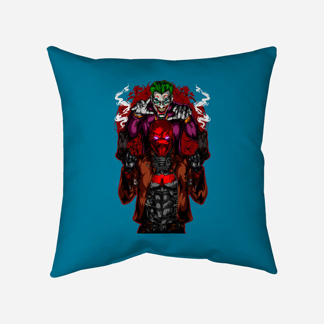 Hi My Great Friend-None-Removable Cover w Insert-Throw Pillow-Conjura Geek