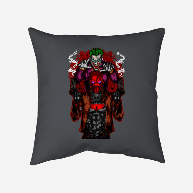 Hi My Great Friend-None-Removable Cover-Throw Pillow-Conjura Geek