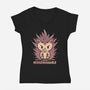 Hedgehuggable-Womens-V-Neck-Tee-TechraNova