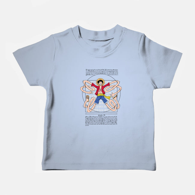 Vitruvian Luffy-Baby-Basic-Tee-Umberto Vicente