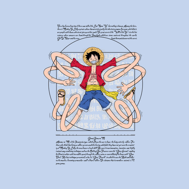 Vitruvian Luffy-None-Non-Removable Cover w Insert-Throw Pillow-Umberto Vicente