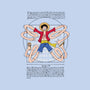 Vitruvian Luffy-None-Non-Removable Cover w Insert-Throw Pillow-Umberto Vicente