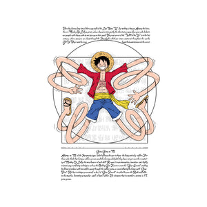 Vitruvian Luffy