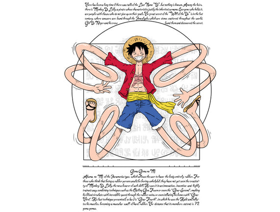 Vitruvian Luffy