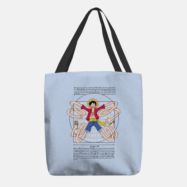 Vitruvian Luffy-None-Basic Tote-Bag-Umberto Vicente