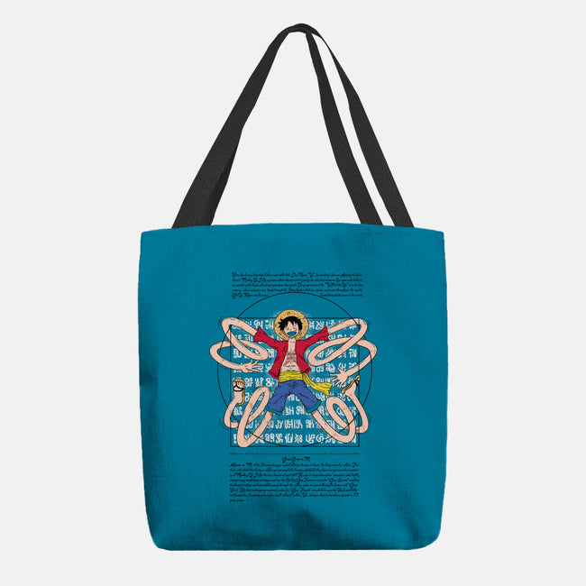 Vitruvian Luffy-None-Basic Tote-Bag-Umberto Vicente