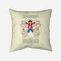 Vitruvian Luffy-None-Non-Removable Cover w Insert-Throw Pillow-Umberto Vicente