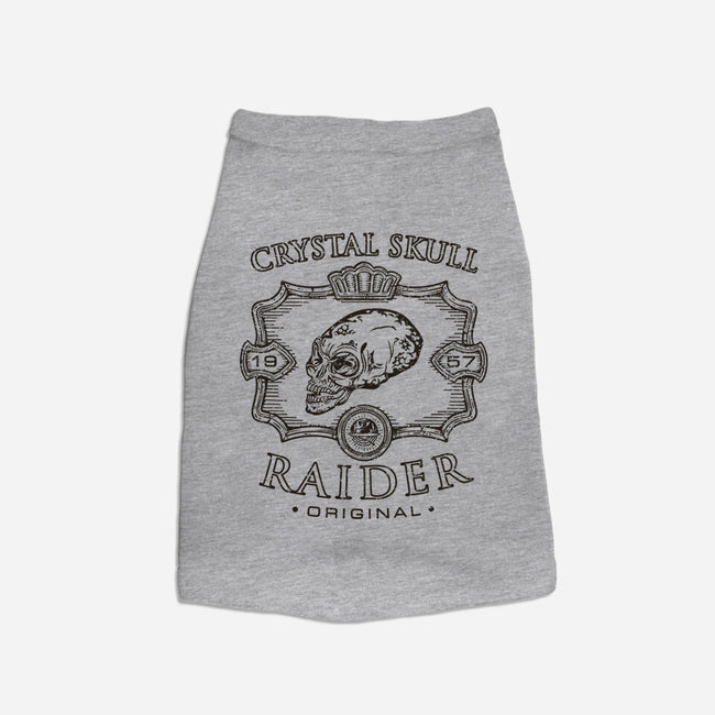 Crystal Skull Raider-Dog-Basic-Pet Tank-Olipop
