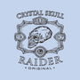 Crystal Skull Raider-Womens-Fitted-Tee-Olipop