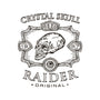 Crystal Skull Raider-Womens-Off Shoulder-Sweatshirt-Olipop