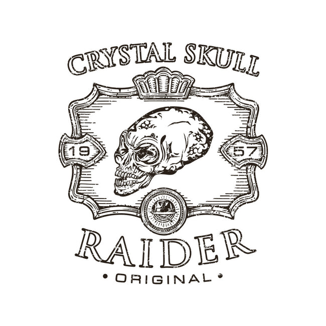 Crystal Skull Raider-Womens-Fitted-Tee-Olipop