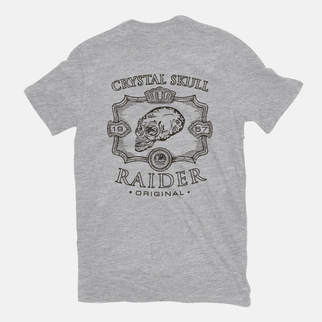 Crystal Skull Raider-Womens-Basic-Tee-Olipop