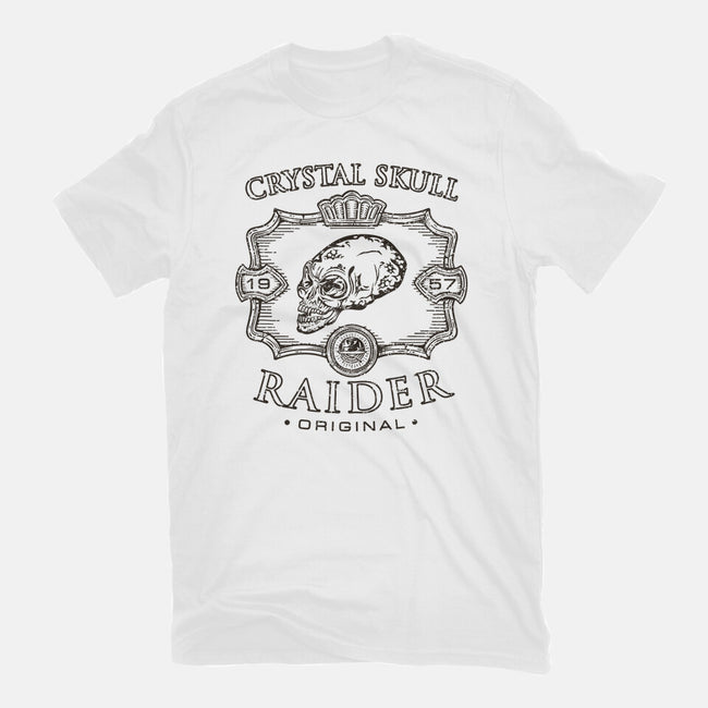 Crystal Skull Raider-Unisex-Basic-Tee-Olipop